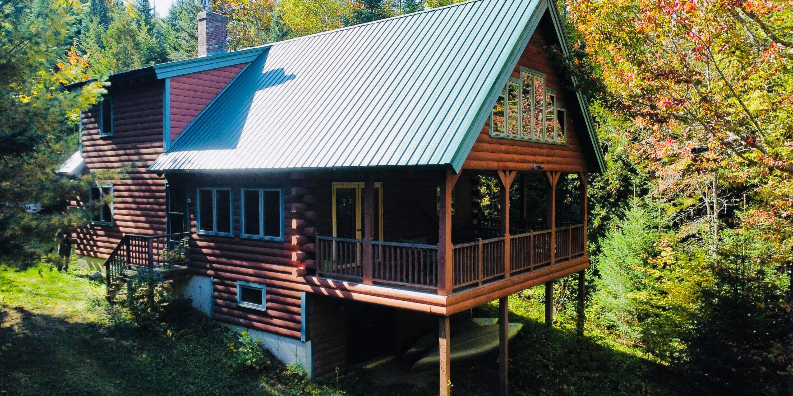 Live in Rangeley Find a Home like a Log Cabin